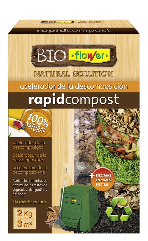 Compost Organique Rapide BIOFLOWER Accélérateur de Décomposition 2Kg