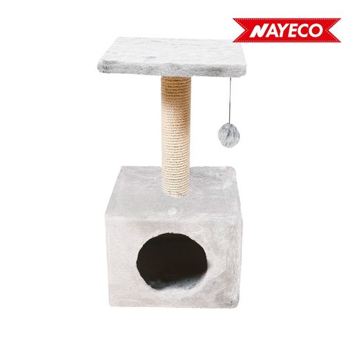 Arranhador de savana cidade cinza claro 60x30x30cm