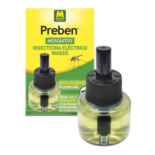 Refil 33ml Mosquito Elétrico Matador de Insetos Preben 231604 Massó