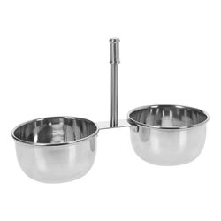 Recipiente doble para salsas