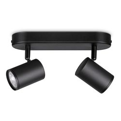 Fita Led 2 Elementos Wiz 2x5w Rgb 690 Lm Cor Preto