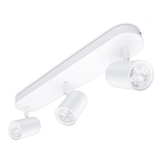 Bande Led 3 Éléments Wiz 3x5w Rgb 1035 Lm Couleur Blanche