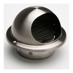 Rejilla De Ventilación Inox Copa Empotrable Ø97-111mm