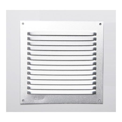 Grade sem alumínio 0,6 borda natural 150x150mm