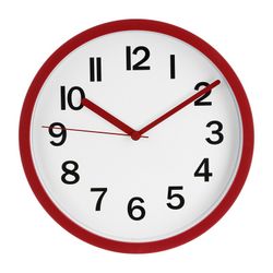 Reloj colores surtidos ø22cm