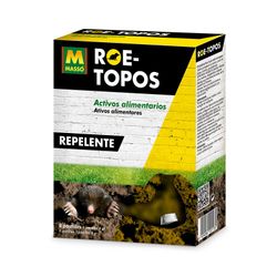 Repelente para topos con activos alimentarios