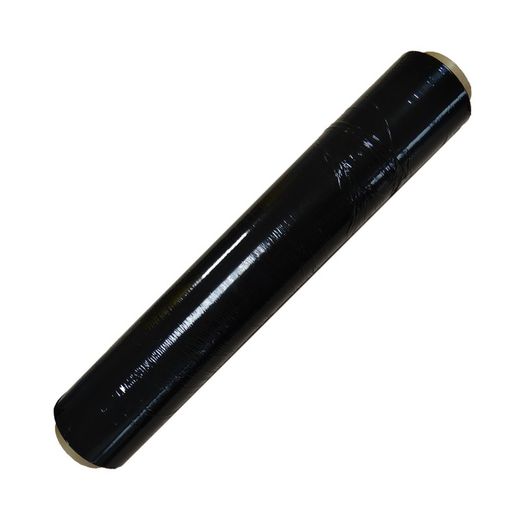 Rouleau de film noir 50cm 2kg 23 microns