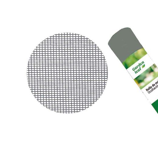 Enrolamento de mosquiteiro cinza 1,50x30mts