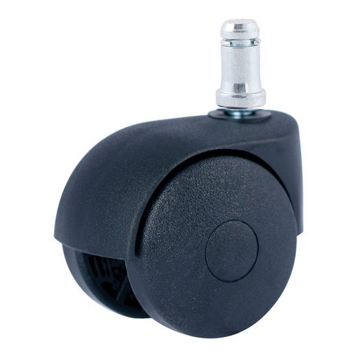 Anel de Roda com Espigão Liso Ø50mm (Roda) Polipropileno Preto Cr39478 Afo