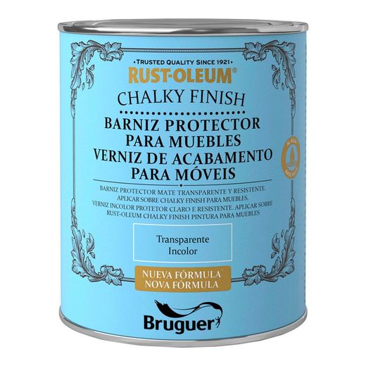 Verniz para móveis com acabamento giz Rust-Oleum 0,75l 5586556 Bruguer