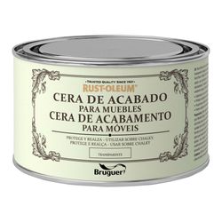 Cera Transparente para Móveis Rust-Oleum com Acabamento Giz 0,4l Bruguer