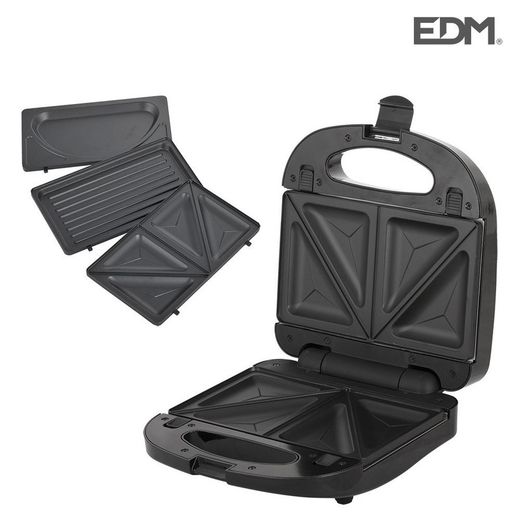 Sanduicheira 3 em 1 750 W edm