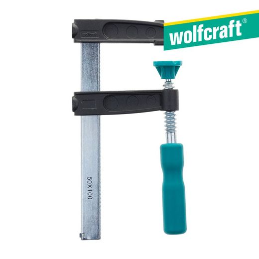 Braçadeira de parafuso 1" Sz 50-100" 50 mm de comprimento 3607000 Wolfcraft