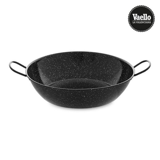 Poêle à Frire Honda Émaillée Avec Poignées Ø34cm. Vaello