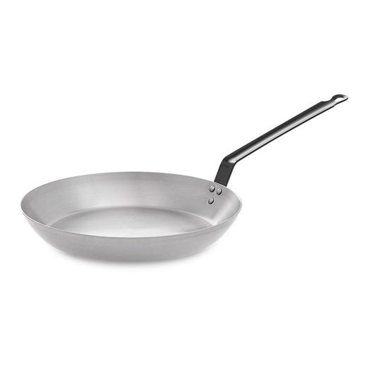 Poêle Lyonnaise Plate Avec Manche. Usage Professionnel Ø24cm Vaello