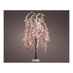 Salgueiro-chorão Microled Flor Rosa Exterior 180cm 360 Leds