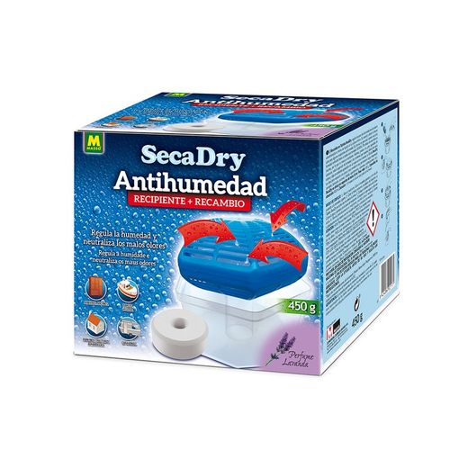 Recipiente Anti-umidade Secadry+Comprimido 450g. 231649 Massó