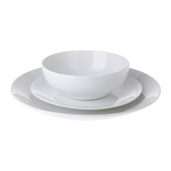Pratos de serviço de mesa de 12 peças + tigelas