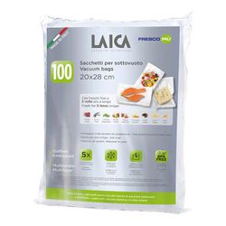 Définir 100 unités. Sacs de conservation sous vide 20x28cm Vt3501 Laica