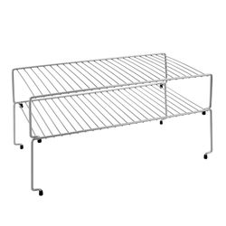 Set 2 Estantes Apilables 'Sky' 48x33x24cm Metaltex