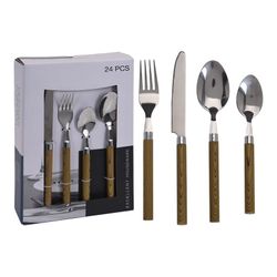 Conjunto 24 talheres premium