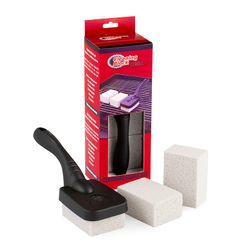 Set 3 cleaning block barbacoa con mango y solapa individual