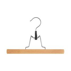 Set 3ud Perchas De Madera Para Pantalon