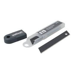 Set 5 Cuchillas Separables De 18mm Pro Sharp Negras 4208000 Wolfcraft