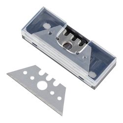 Set 5 Cuchillas Trapezoidales Profesionales De 0,65x52mm 4186000 Wolfcraft