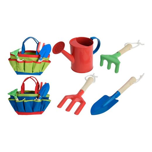 Conjunto de 5 ferramentas de jardinagem para crianças