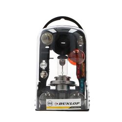 Conjunto de 11 lâmpadas e fusíveis H4 para carro Dunlop