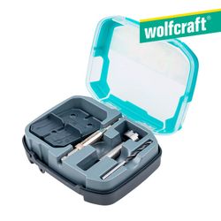Conjunto de instalação de dobradiças Ø26mm, 5 peças. 4655000 Wolfcraft