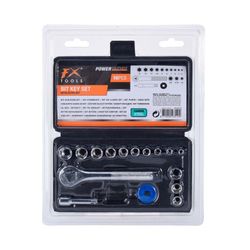 Conjunto de chave de catraca com acessórios Fx Tools