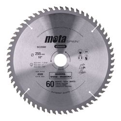 Serra circular Widia 255 mm. 40Dtes C/Lp18 Sc2540