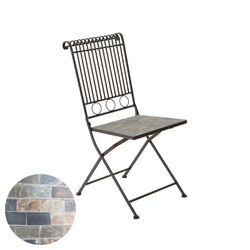 Silla mosaico modelo stuttgart para exterior
