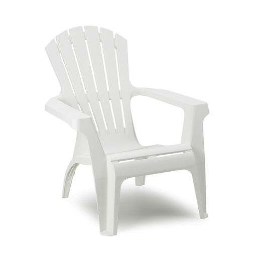 Poltrona Relax Empilhável Cor: Branco 75x86x86cm Modelo: Dolomiti Progarden