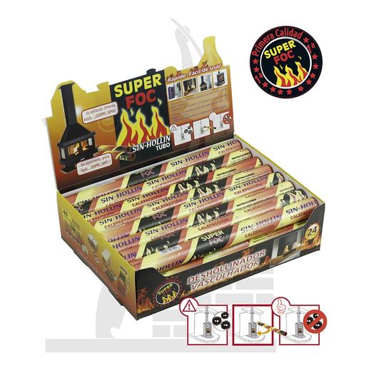 Tubo sem fuligem 140 grs. Aproximadamente 07901 Superfoco