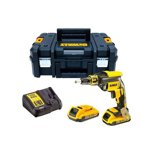 S.De. Chave de fenda para drywall Dewalt Xr 1/4" 18v Li-Ion 2.0ah
