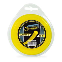 S.De. Dispensador de Linha Para Roçadora 15m Ø2,4mm Rodada 71021r1524 Guirlanda