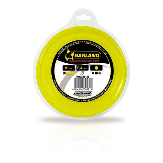 S.De. Distribuidor de Linha Para Roçadora 8m Ø2,4mm Rodada 71023r8125 Guirlanda