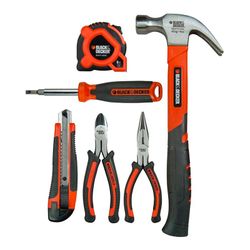 S.De. Conjunto de 6 ferramentas diversas Bdht0-71631 Black+Decker