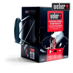 S.Of. Set Chimenea Encendido Weber