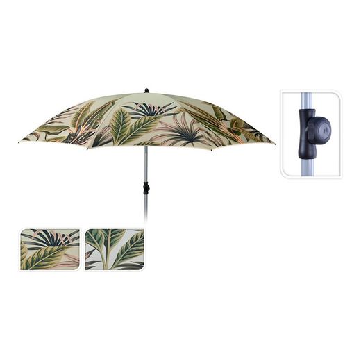 Guarda-chuva de praia. Projeto de folha. Modelos Sortidos Ø200x215cm