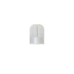 Suporte Adesivo Branco para Porta Cortina 4 Unidades