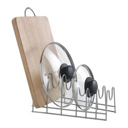 Soporte Para Platos,Tapaderas Y Tablas De Corte 'Lido' 29x50x17cm Metaltex