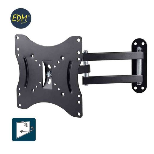 Support plasma/lcd/led de 23-42 pouces 25kg avec bras tri-articulé edm
