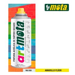 Spray amarelo fluorescente ral1026 ponto de 216ml