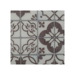 Adesivo decorativo modelo azulejo cinza