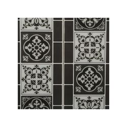 Adesivo Decorativo Modelo Azulejo Preto