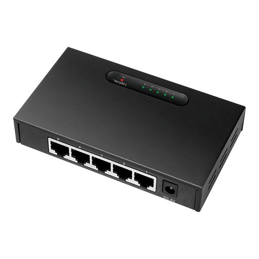 Switch Ethernet Gigabit de 5 portas Logilink